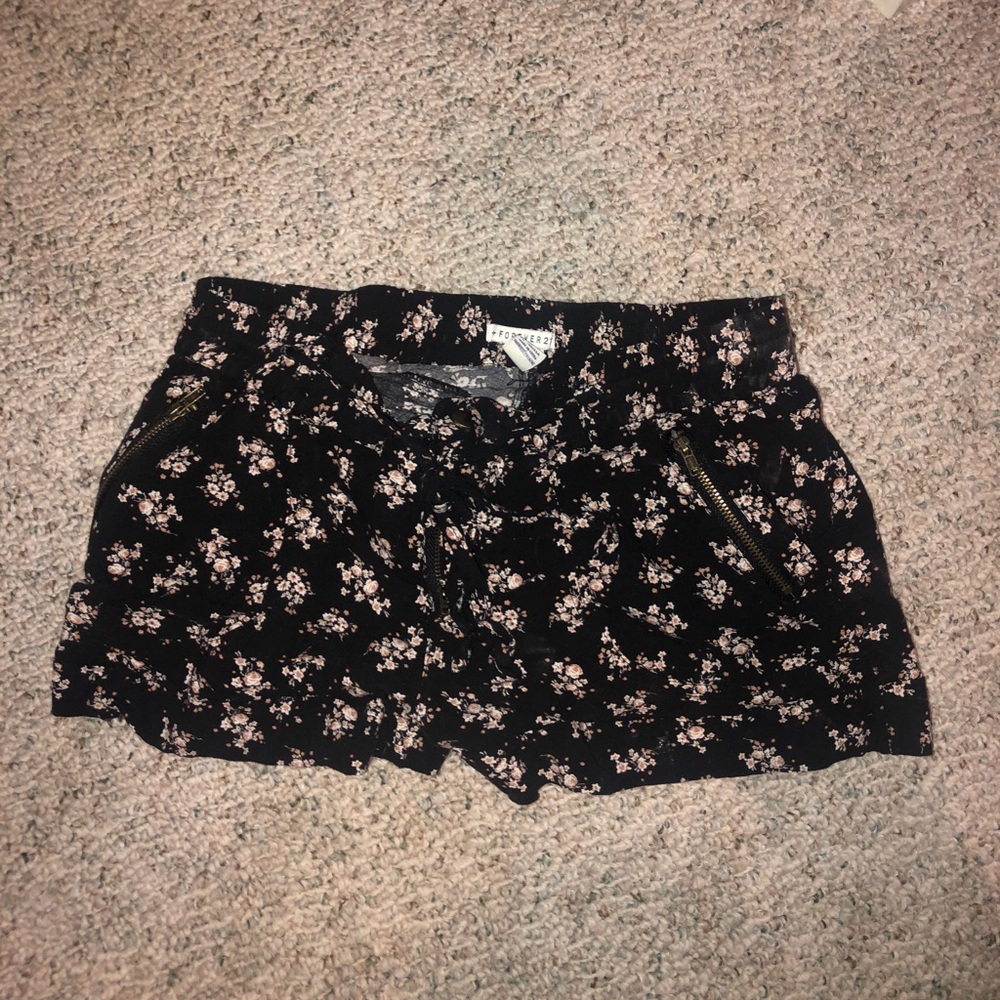 Forever 21 Floral Shorts